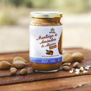 Manteiga de Amêndoa do Algarve COM PEDAÇOS (300g)